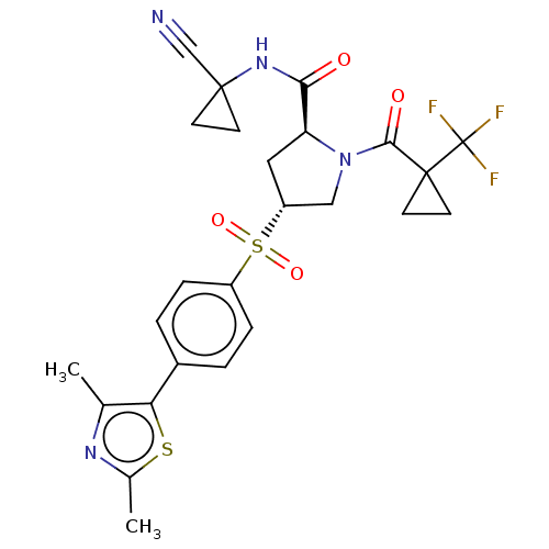 Chemical structure of BindingDB Monomer ID 447441