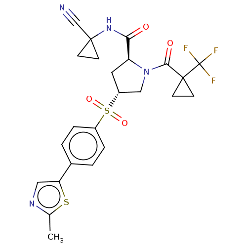 Chemical structure of BindingDB Monomer ID 447442