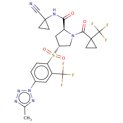 Chemical structure of BindingDB Monomer ID 447449