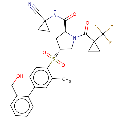 Chemical structure of BindingDB Monomer ID 447451