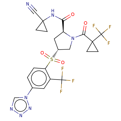 Chemical structure of BindingDB Monomer ID 447457