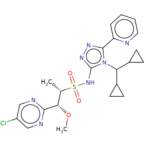 Chemical structure of BindingDB Monomer ID 447721