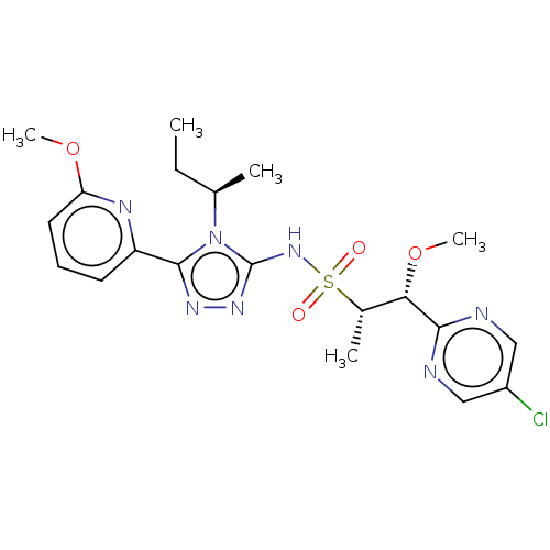 Chemical structure of BindingDB Monomer ID 447734
