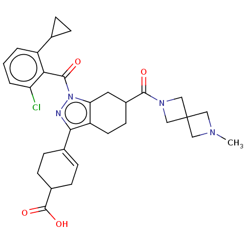 Chemical structure of BindingDB Monomer ID 448026