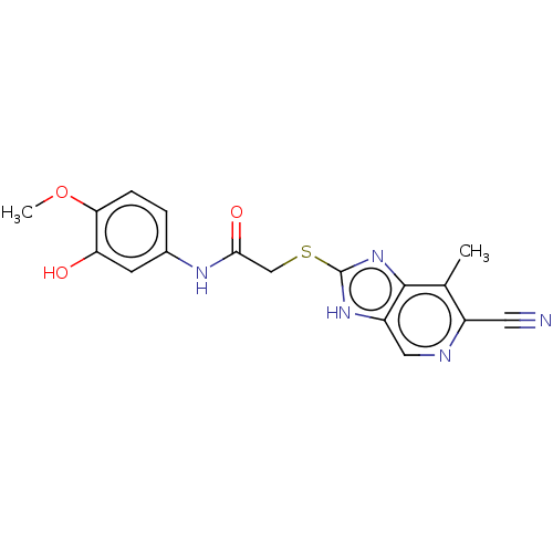 Chemical structure of BindingDB Monomer ID 448056