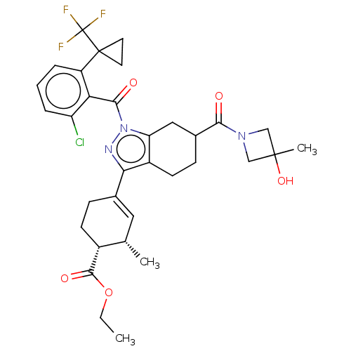 Chemical structure of BindingDB Monomer ID 448163