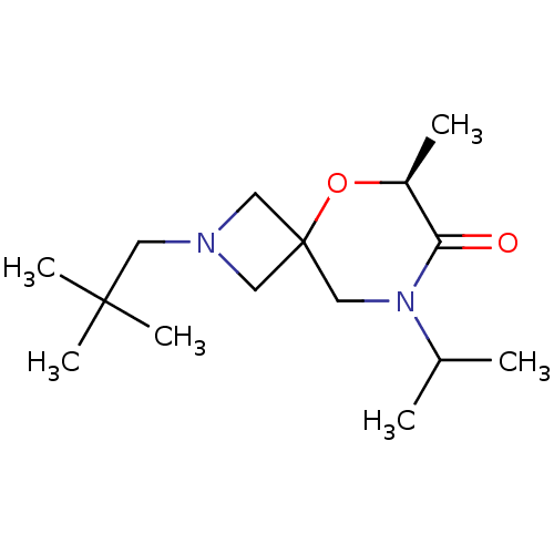 Chemical structure of BindingDB Monomer ID 448174