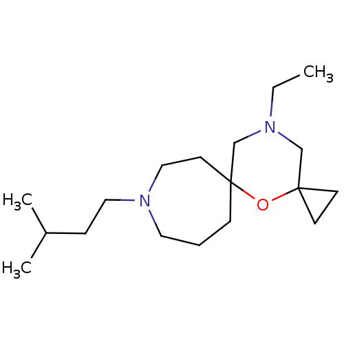 Chemical structure of BindingDB Monomer ID 448186