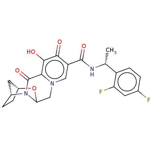 Chemical structure of BindingDB Monomer ID 448198