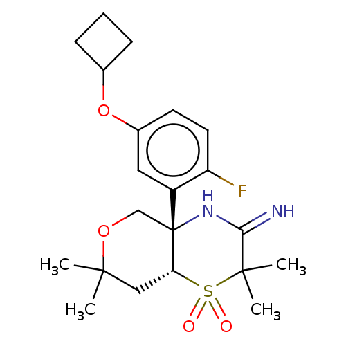 Chemical structure of BindingDB Monomer ID 448222