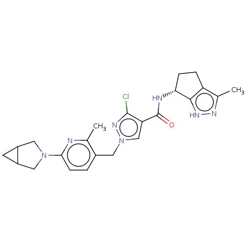 Chemical structure of BindingDB Monomer ID 448383