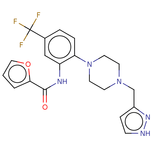 Chemical structure of BindingDB Monomer ID 448574