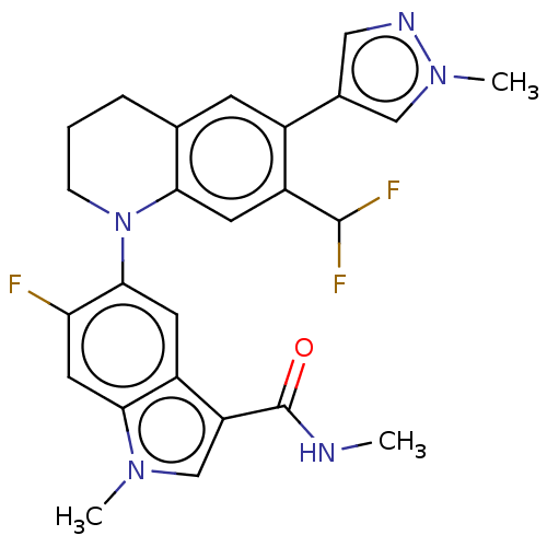 Chemical structure of BindingDB Monomer ID 448585