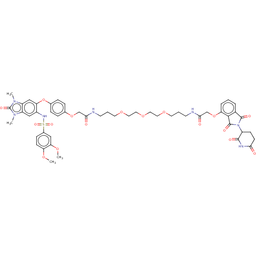 Chemical structure of BindingDB Monomer ID 449221