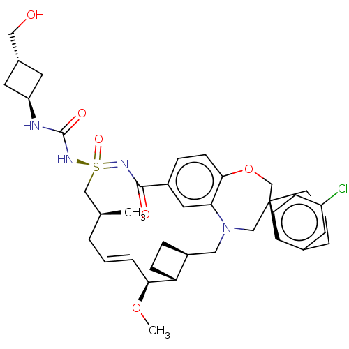 Chemical structure of BindingDB Monomer ID 449576