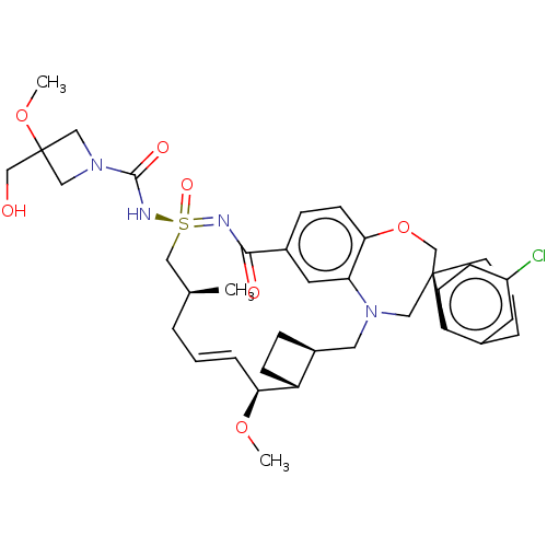 Chemical structure of BindingDB Monomer ID 449654