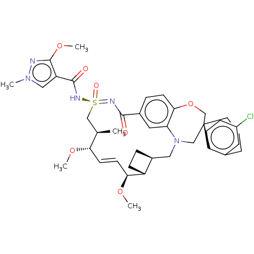 Chemical structure of BindingDB Monomer ID 449670