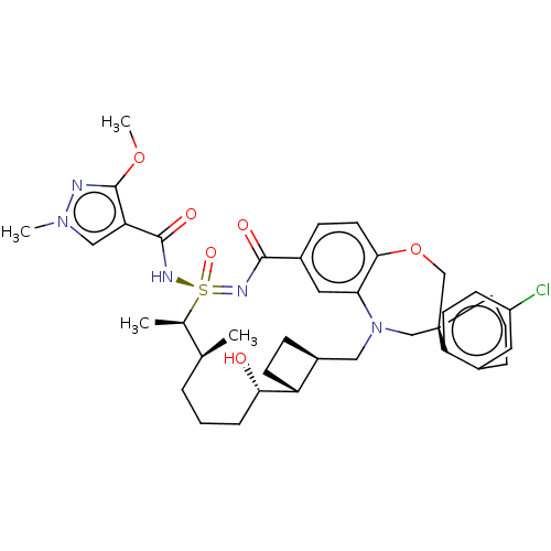 Chemical structure of BindingDB Monomer ID 449677