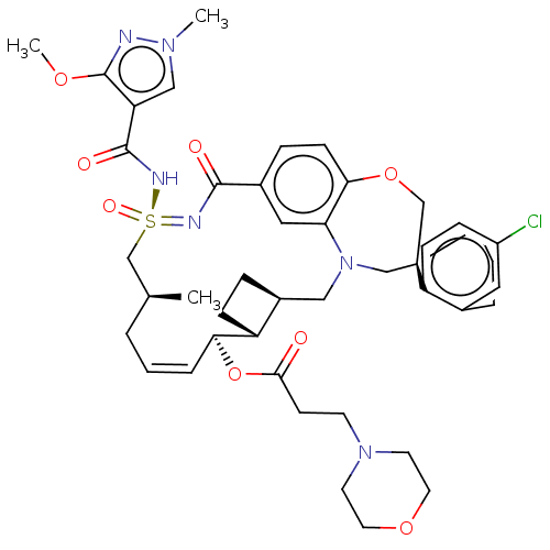 Chemical structure of BindingDB Monomer ID 449687