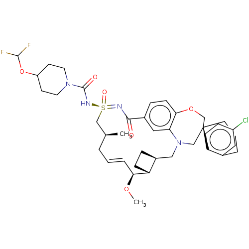 Chemical structure of BindingDB Monomer ID 449717