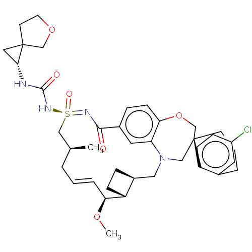 Chemical structure of BindingDB Monomer ID 449729