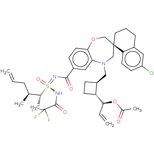 Chemical structure of BindingDB Monomer ID 449730