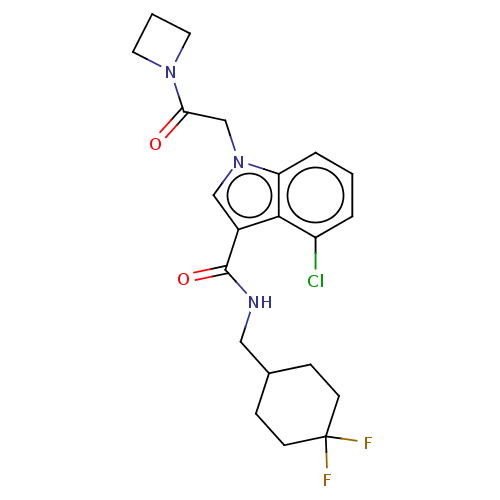 Chemical structure of BindingDB Monomer ID 450530