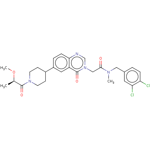Chemical structure of BindingDB Monomer ID 450583