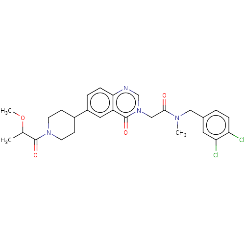 Chemical structure of BindingDB Monomer ID 450589