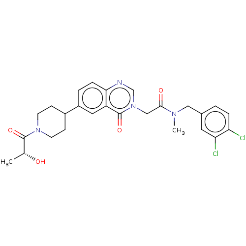 Chemical structure of BindingDB Monomer ID 450590