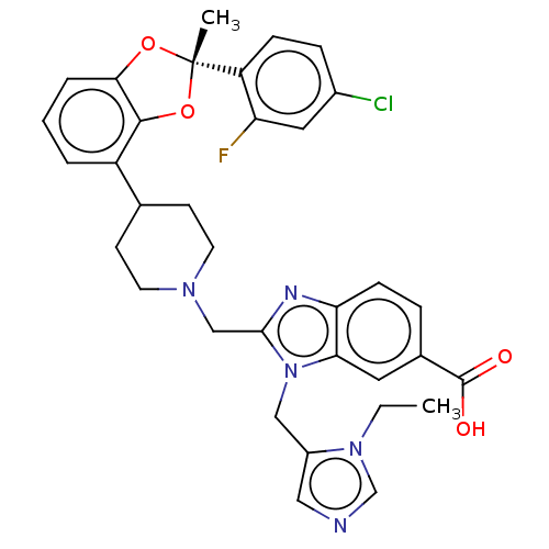 Chemical structure of BindingDB Monomer ID 450640