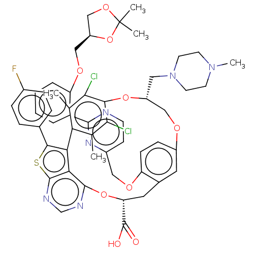 Chemical structure of BindingDB Monomer ID 451093