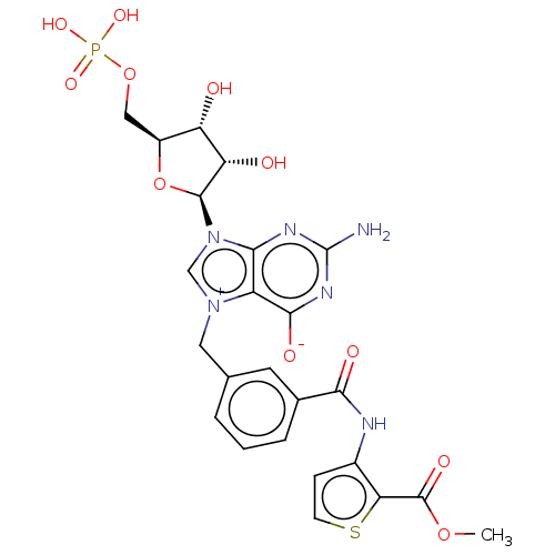 Chemical structure of BindingDB Monomer ID 451151