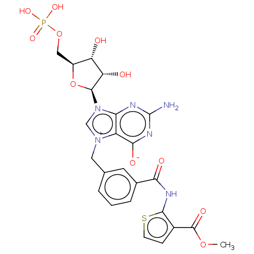 Chemical structure of BindingDB Monomer ID 451153