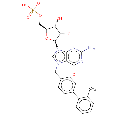 Chemical structure of BindingDB Monomer ID 451155
