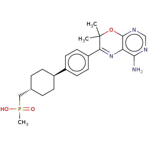 Chemical structure of BindingDB Monomer ID 451262