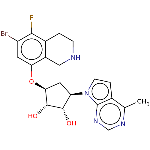 Chemical structure of BindingDB Monomer ID 451267