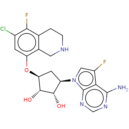 Chemical structure of BindingDB Monomer ID 451281