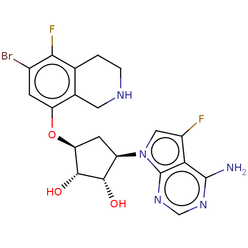 Chemical structure of BindingDB Monomer ID 451282