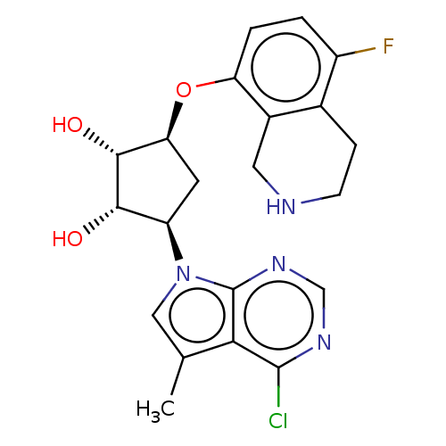 Chemical structure of BindingDB Monomer ID 451294