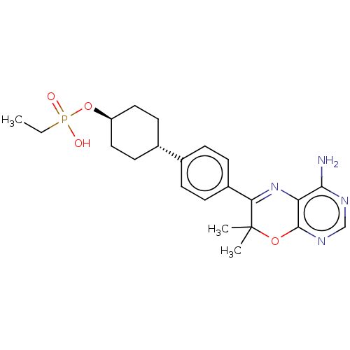 Chemical structure of BindingDB Monomer ID 451390