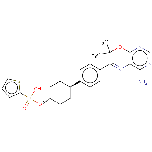 Chemical structure of BindingDB Monomer ID 451394