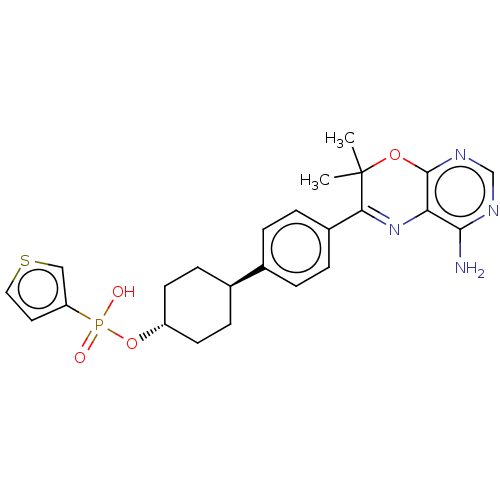 Chemical structure of BindingDB Monomer ID 451395