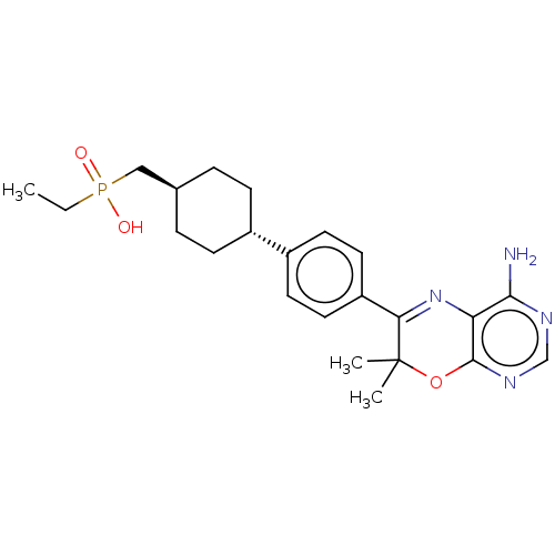 Chemical structure of BindingDB Monomer ID 451397