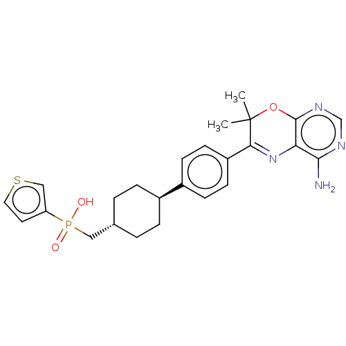 Chemical structure of BindingDB Monomer ID 451401