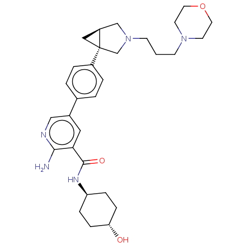 Chemical structure of BindingDB Monomer ID 451773