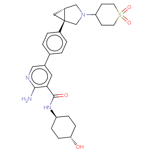 Chemical structure of BindingDB Monomer ID 451813
