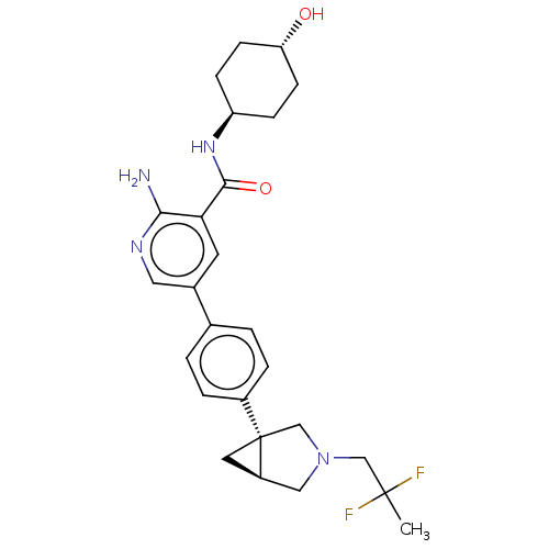 Chemical structure of BindingDB Monomer ID 451821