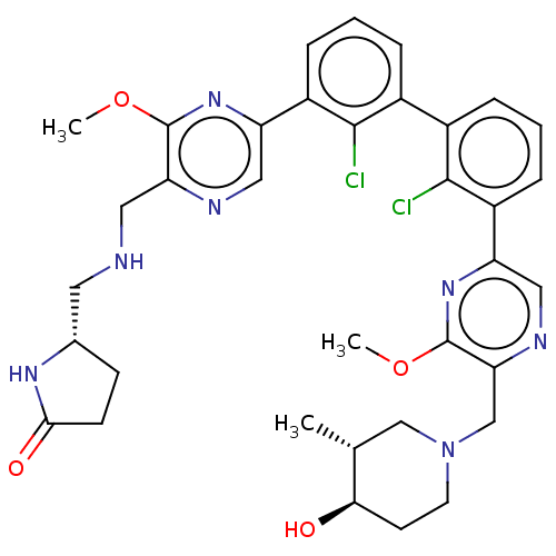 Chemical structure of BindingDB Monomer ID 452092