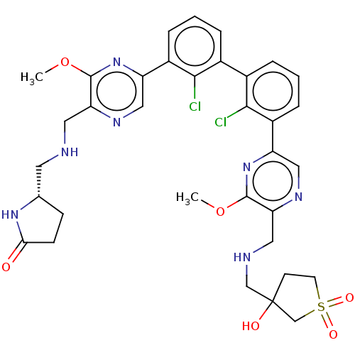 Chemical structure of BindingDB Monomer ID 452147